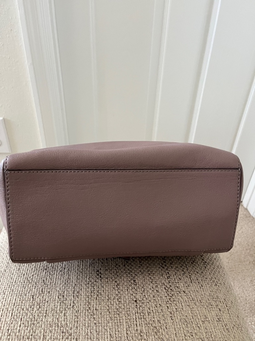 Kate Spade Randall Street mauve leather satchel with top handle - Picture 6 of 9